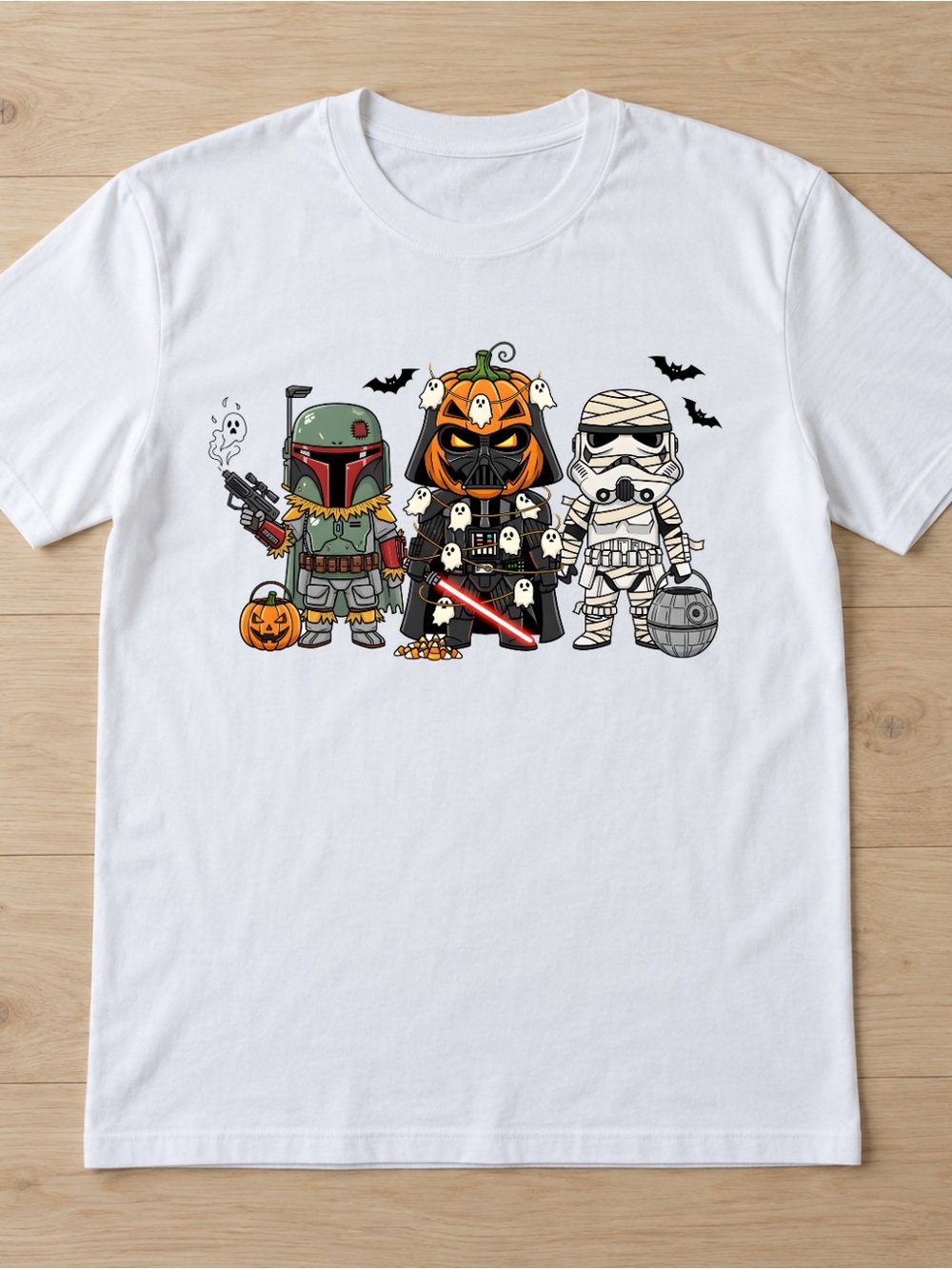 Halloween Star Warriors Costume T‑Shirt
